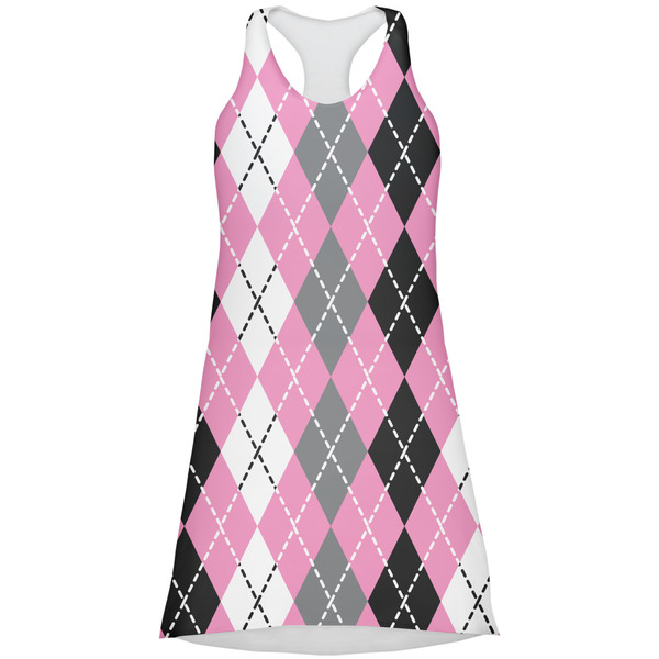 Custom Argyle Racerback Dress