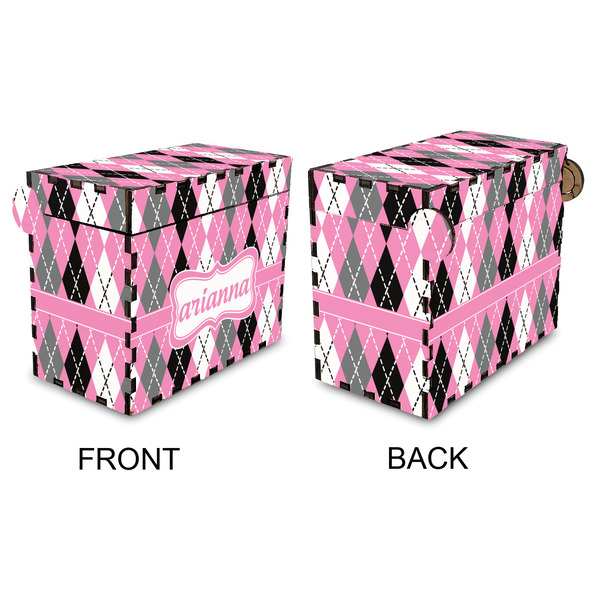 Argyle Recipe Box - Full Color - Approval