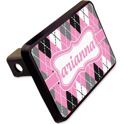Argyle Rectangular Trailer Hitch Cover - 2" (Personalized)