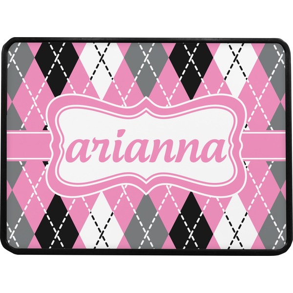 Argyle Rectangular Trailer Hitch Cover (Personalized)
