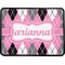 Argyle Rectangular Trailer Hitch Cover (Personalized)