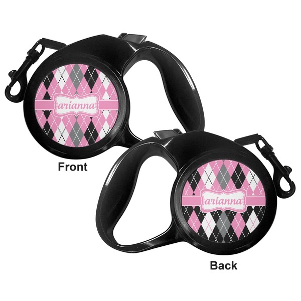 Argyle Retractable Dog Leash - Medium Large - Apvl
