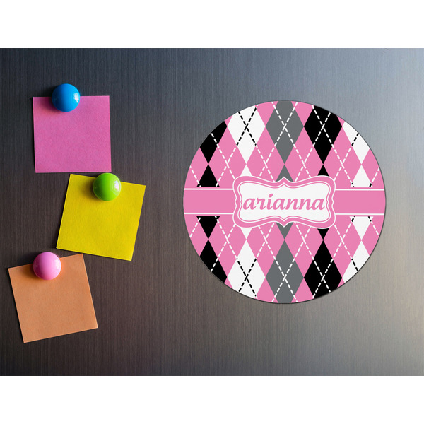 Argyle Round Fridge Magnet - LIFESTYLE