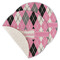 Argyle Round Linen Placemats - MAIN (Single Sided)