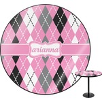 Argyle Round Table - 24" (Personalized)
