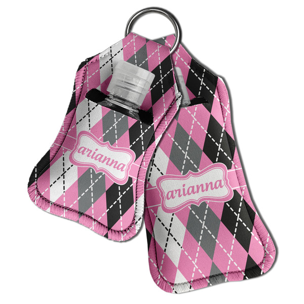 Argyle Sanitizer Holder Keychain - Both in Case (PARENT)