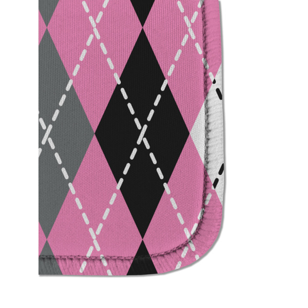 Argyle Sanitizer Holder Keychain - Detail