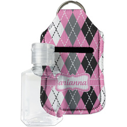 Argyle Hand Sanitizer & Keychain Holder (Personalized)