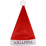 Argyle Santa Hat (Personalized)