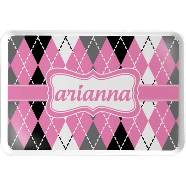 Custom Argyle Serving Tray (Personalized)