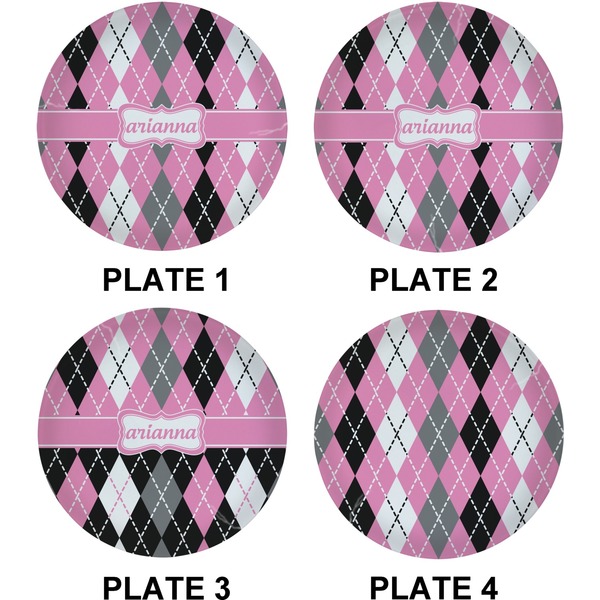 Argyle Set of Lunch / Dinner Plates (Approval)