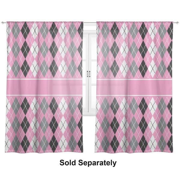 Argyle Sheer Curtains