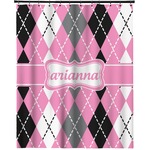 Argyle Extra Long Shower Curtain - 70"x84" (Personalized)