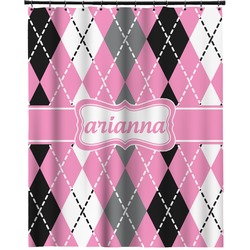 Argyle Extra Long Shower Curtain - 70"x84" (Personalized)