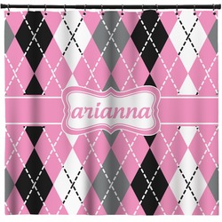 Argyle Shower Curtain - Custom Size (Personalized)
