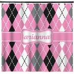Argyle Shower Curtain (Personalized)