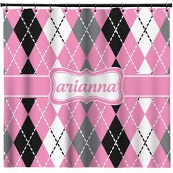 Argyle Shower Curtain (Personalized)