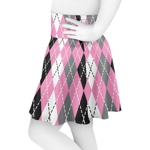Argyle Skater Skirt - Side