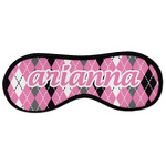 Argyle Sleeping Eye Masks - Large (Personalized)