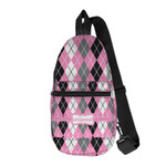 Argyle Sling Bag (Personalized)