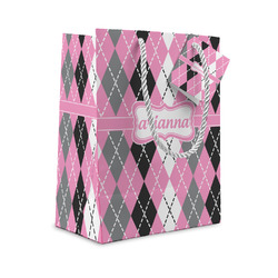 Argyle Small Gift Bag (Personalized)