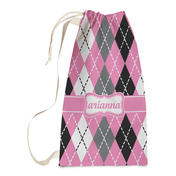 Custom Argyle Laundry Bags - Small (Personalized)