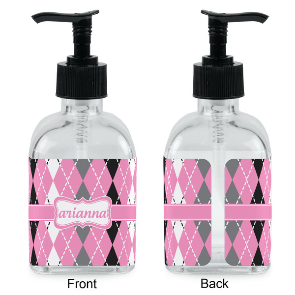Argyle Glass Soap/Lotion Dispenser - Approval