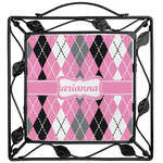 Argyle Square Trivet (Personalized)