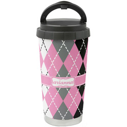 Argyle Stainless Steel Coffee Tumbler (Personalized)