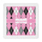 Argyle Standard Decorative Napkins (Personalized)