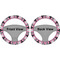 Argyle Steering Wheel Cover- Front and Back