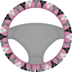 Argyle Steering Wheel Cover (Personalized)