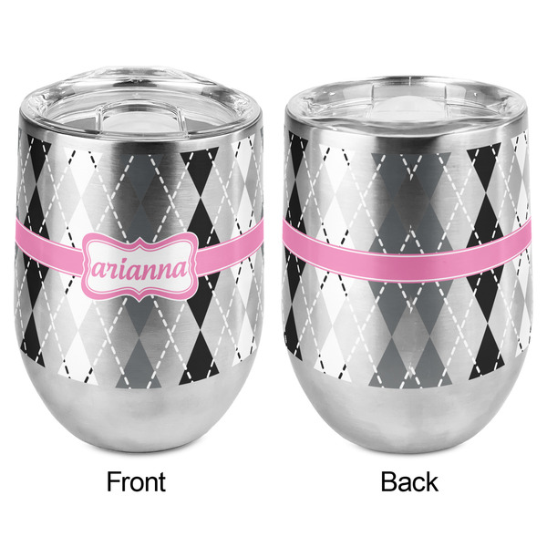 Argyle Stemless Wine Tumbler - Full Print - Approval