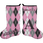 Argyle Holiday Stocking - Double-Sided - Neoprene (Personalized)