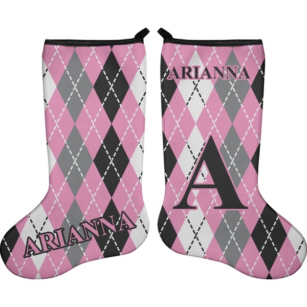 Argyle Stocking - Double-Sided - Approval