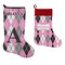 Argyle Stockings - Side by Side compare