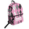 Argyle Student Backpack (Personalized)