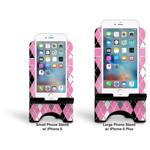 Argyle Stylized Phone Stand - Comparison