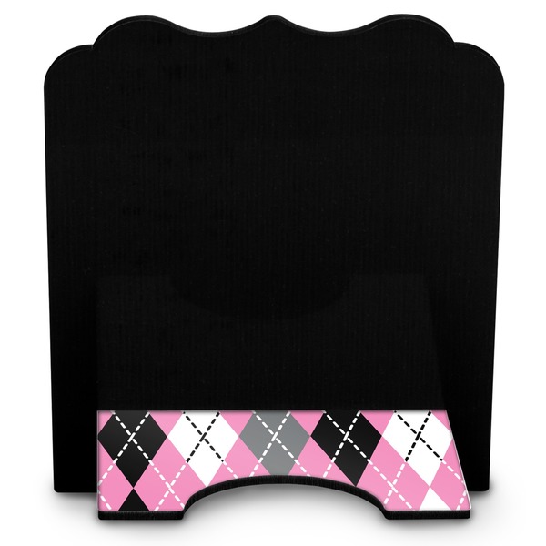 Argyle Stylized Tablet Stand - Back