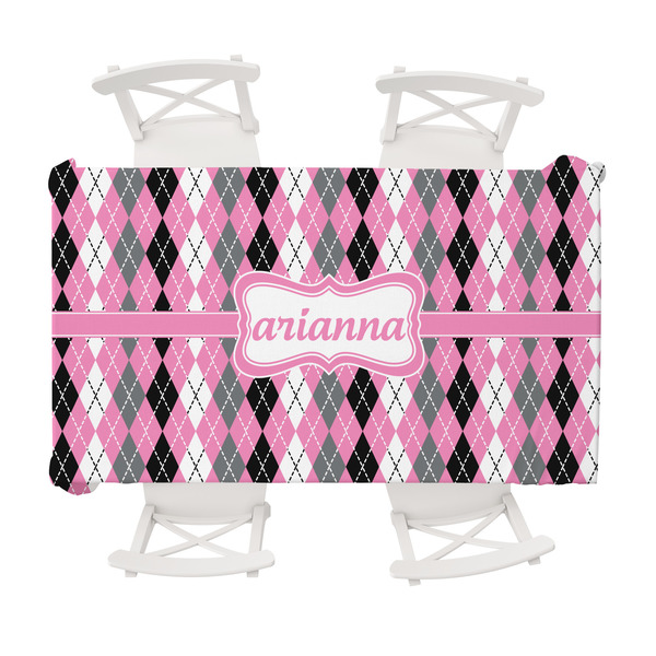Custom Argyle Tablecloth - 58"x102" (Personalized)