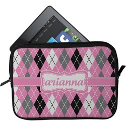 Argyle Tablet Case / Sleeve - Small (Personalized)