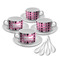 Argyle Tea Cup - Set of 4 (Personalized)