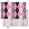 Argyle Tissue Paper - Heavyweight - Small - Front & Back