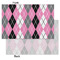 Argyle Tissue Paper - Lightweight - Small - Front & Back