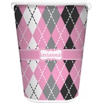 Argyle Waste Basket (Personalized)