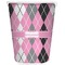 Argyle Waste Basket (Personalized)