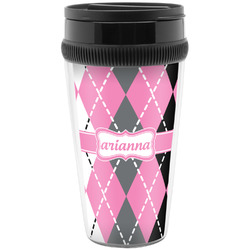 Argyle Acrylic Travel Mug without Handle (Personalized)