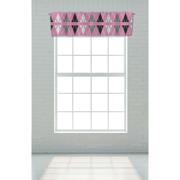 Argyle Valance - On window