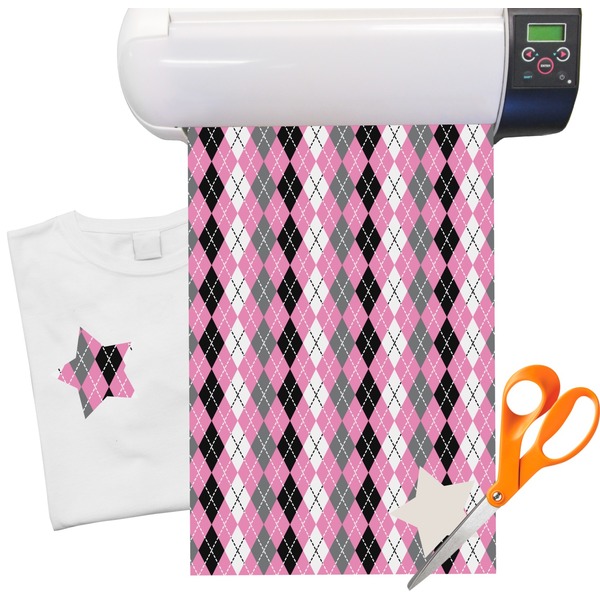 Custom Argyle Heat Transfer Vinyl Sheet (12"x18")