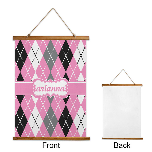 Argyle Wall Hanging Tapestry - Portrait - APPROVAL